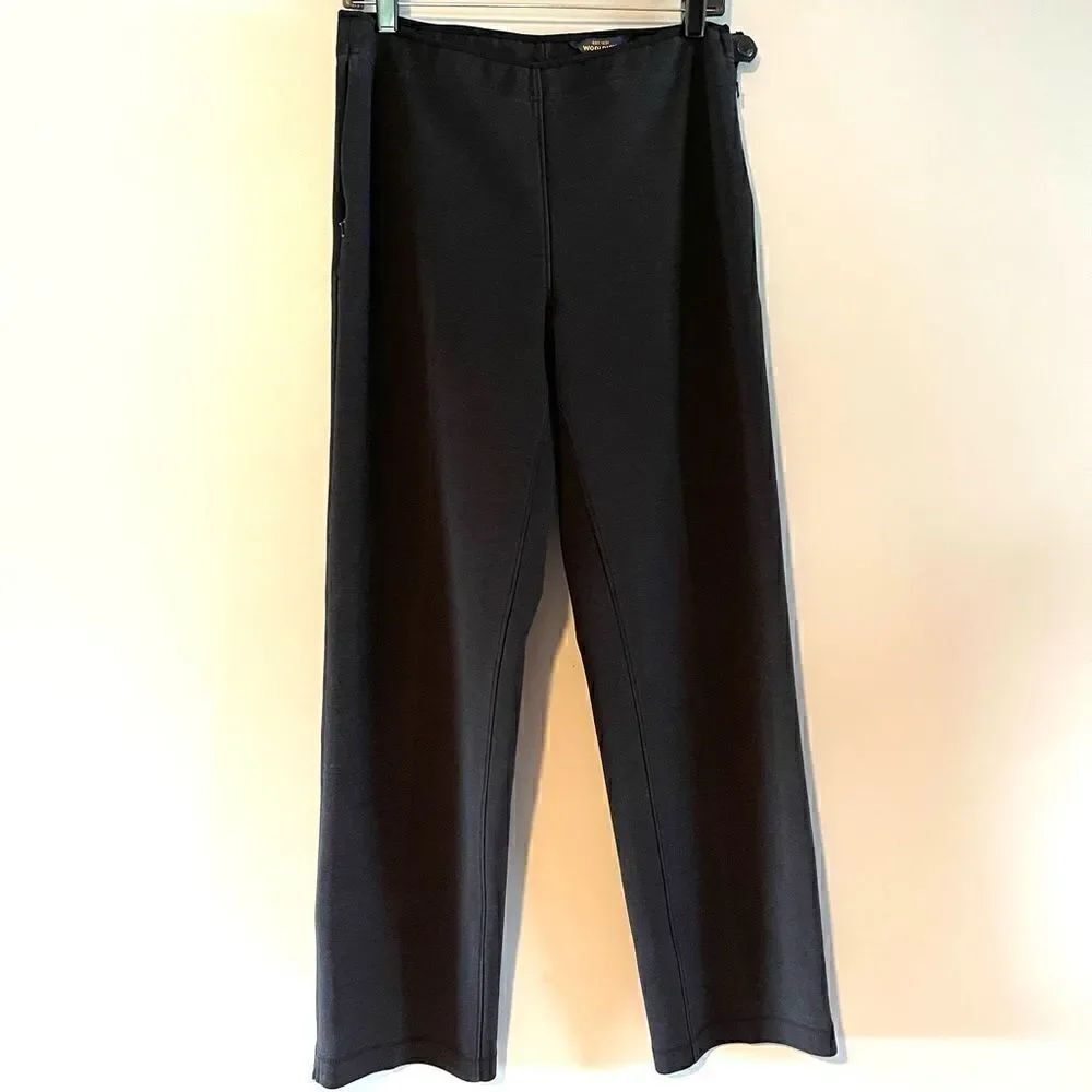 Woolrich Side Zip Side Pocket High Rise Pant || SZ 10 || Black